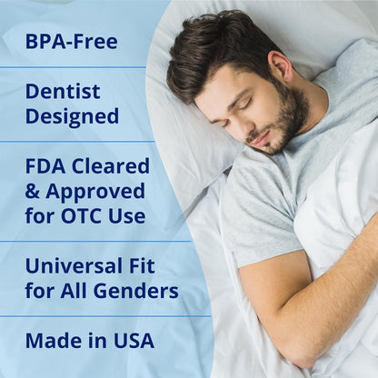 ZQuiet Anti-Snoring Mouthpiece - Starter Pack with 2 Sizes
