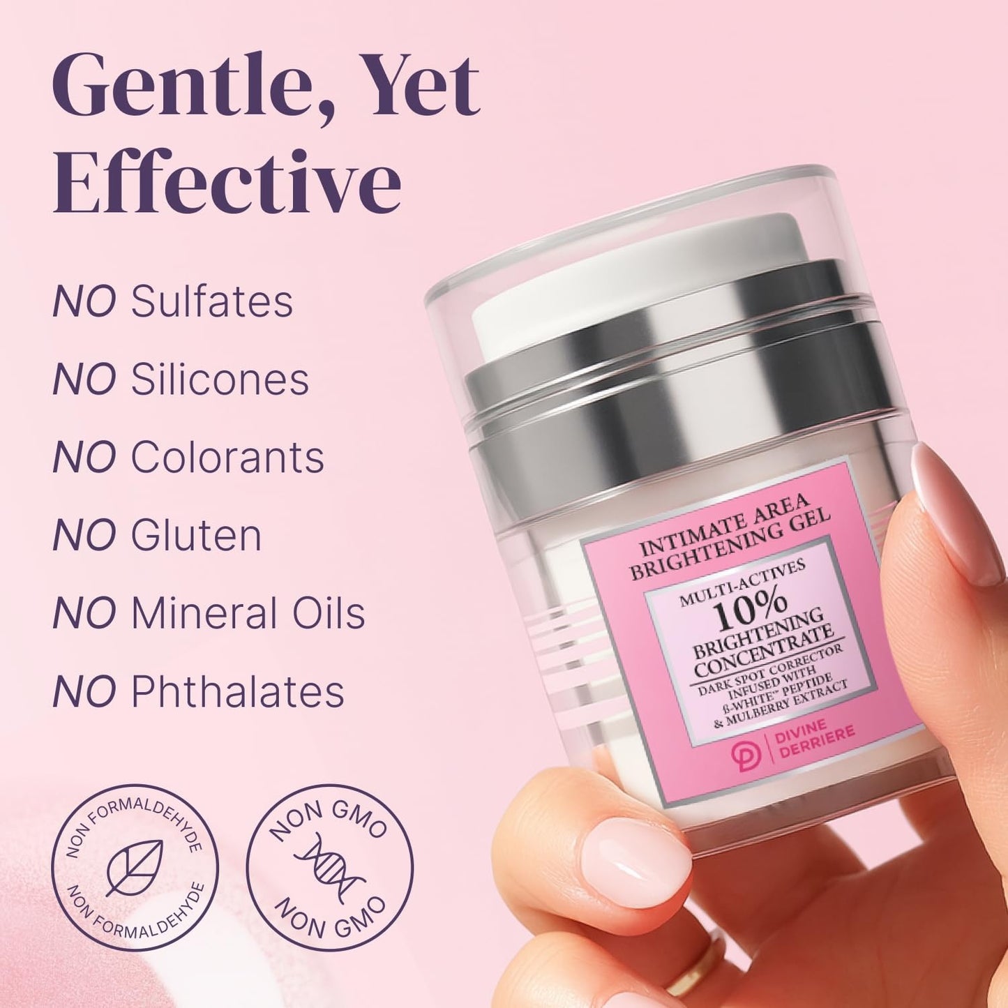 Divine Derriere Intimate Dark Spot Remover for Body, Face, Bikini and Sensitive Areas