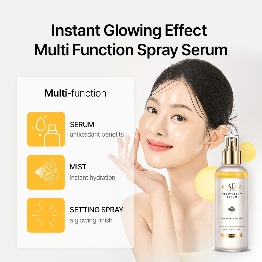 (DECANT) d'Alba First Spray Serum 15ml Travel Size | Repacked from Original Bottle