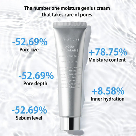 (Decant Trial Size) S.Nature Aqua Squalane Moisturizing Cream 5g