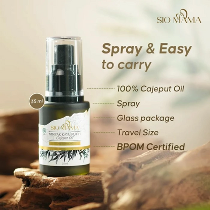 Siomama Premium Minyak Kayu Putih Asli Ambon - Premium Cajuput Oil