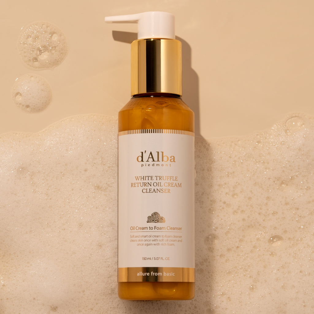 (DECANT) d'Alba White Truffle Return Oil Cream Cleanser | Authentic Repack Travel Size