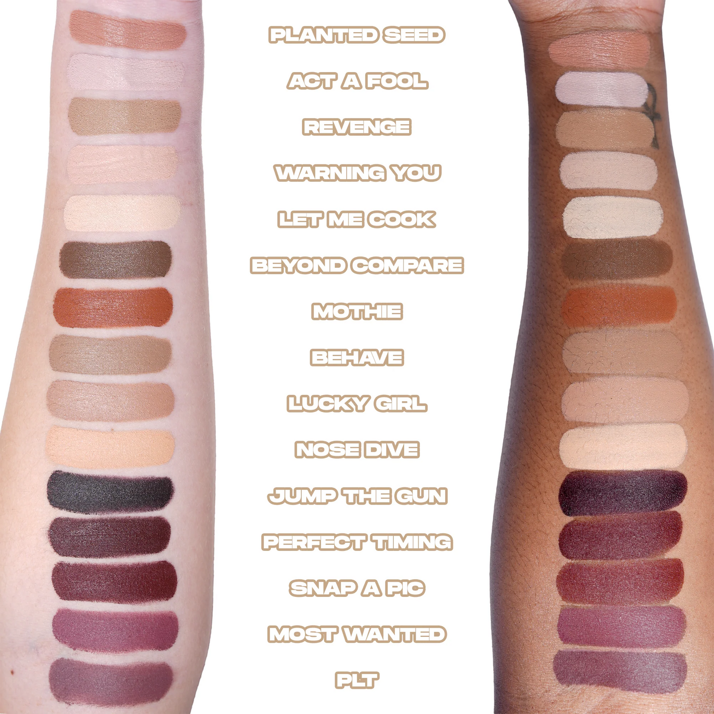 MADE BY MITCHELL Cupid Case Lip Palette & Lip Brush Set