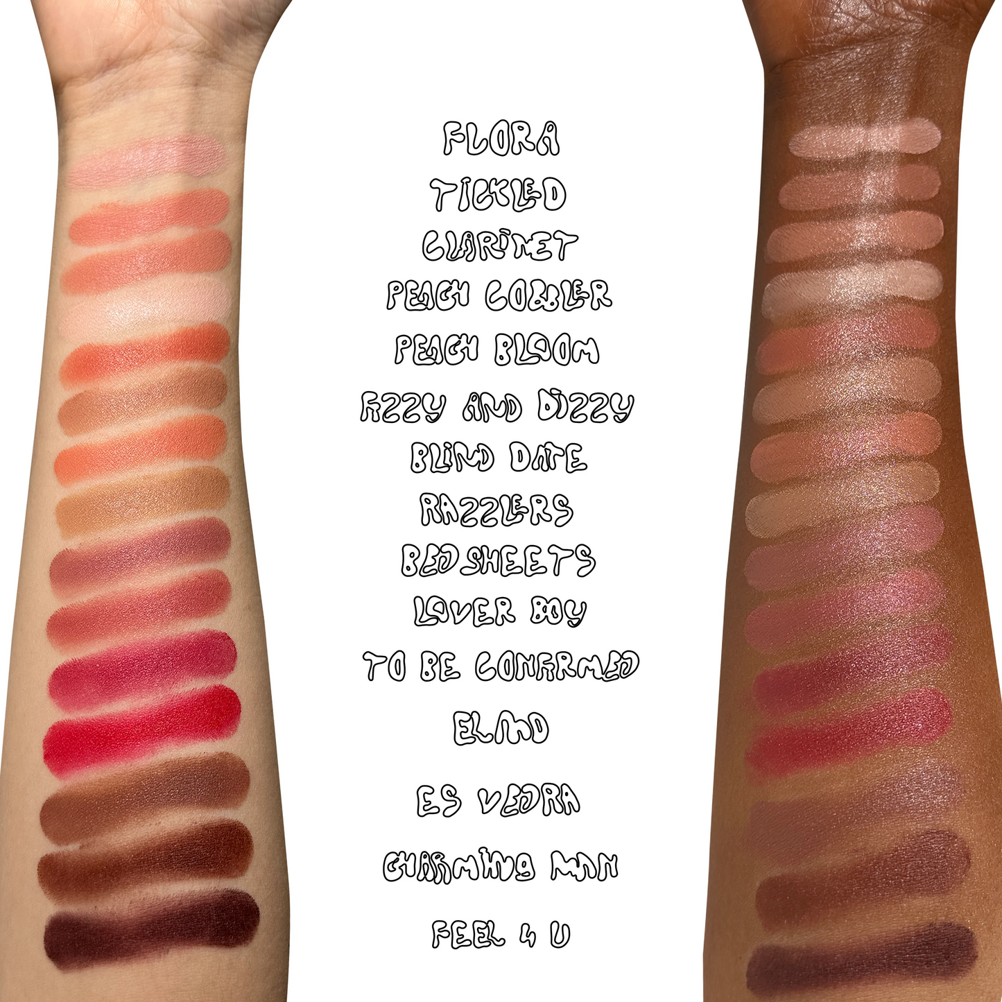 MADE BY MITCHELL Cupid Case Lip Palette & Lip Brush Set