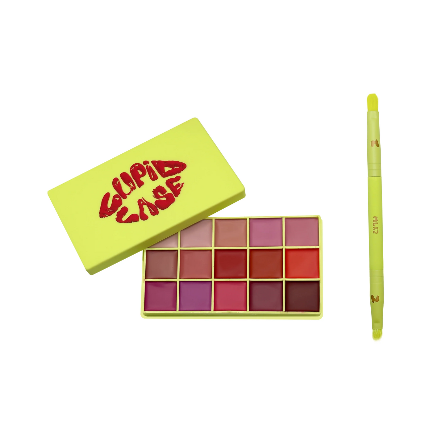 MADE BY MITCHELL Cupid Case Lip Palette & Lip Brush Set