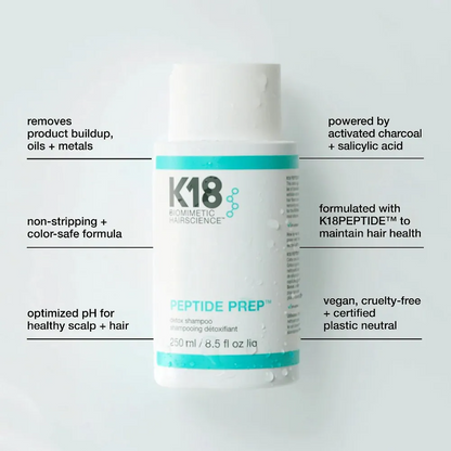K18 PEPTIDE PREP Clarifying Detox Shampoo