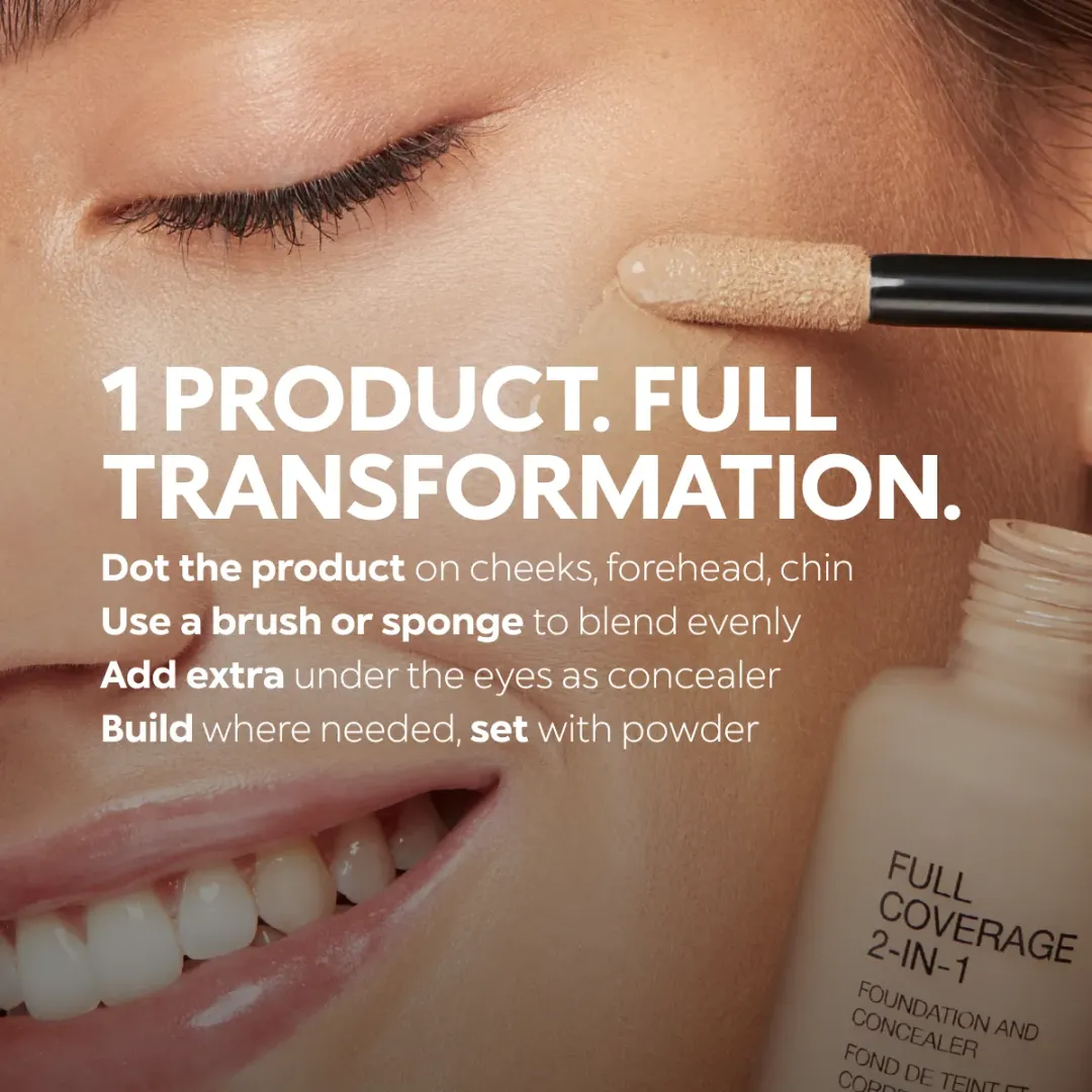 KIKO Milano Full Coverage 2-in-1 Foundation & Concealer