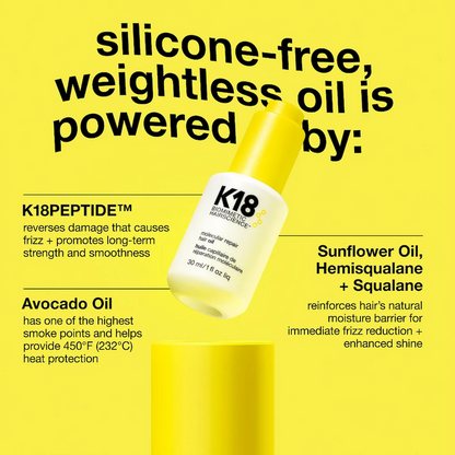 K18 Molecular Repair Hair Oil