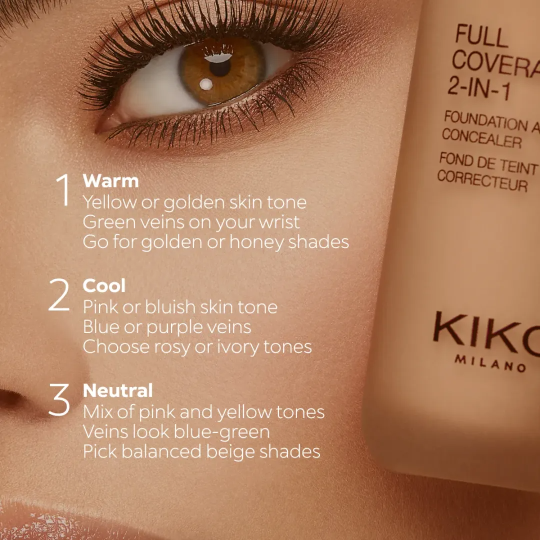 KIKO Milano Full Coverage 2-in-1 Foundation & Concealer