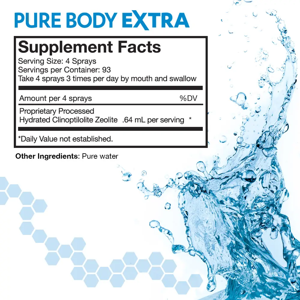 Touchstone Essentials Daily Detox Zeolite Gut Detox Pack 1 Month Supply | 1 Pure Body Extra, 1 Pure Body, 1 Para-Shield