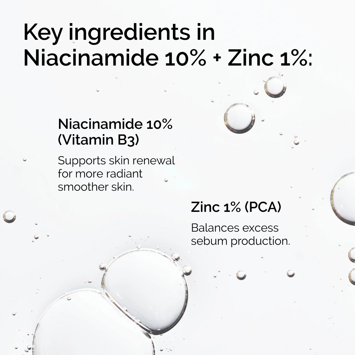 The Ordinary Niacinamide 10% + Zinc 1% Oil Control Serum