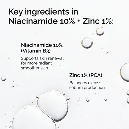 The Ordinary Niacinamide 10% + Zinc 1% Oil Control Serum