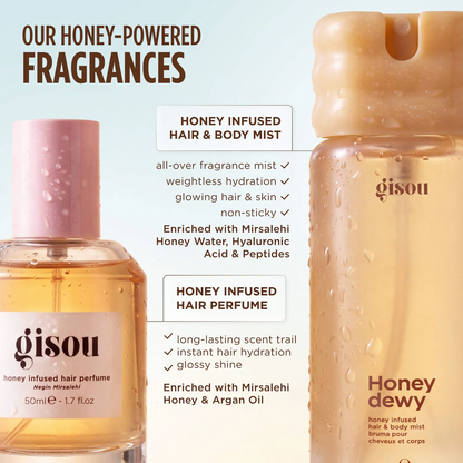 Gisou Honey Dewy Hair & Body Mist