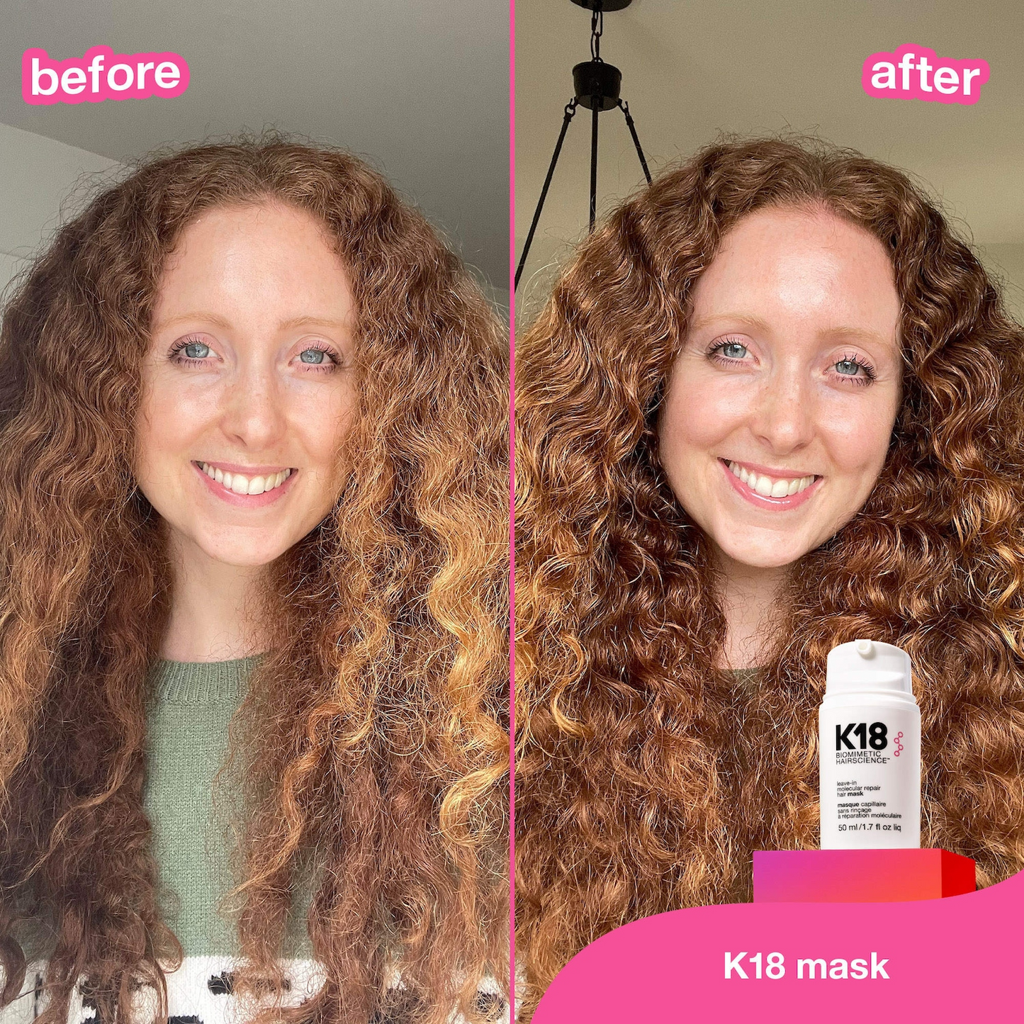 K18 Leave-In Molecular Repair Hair Mask