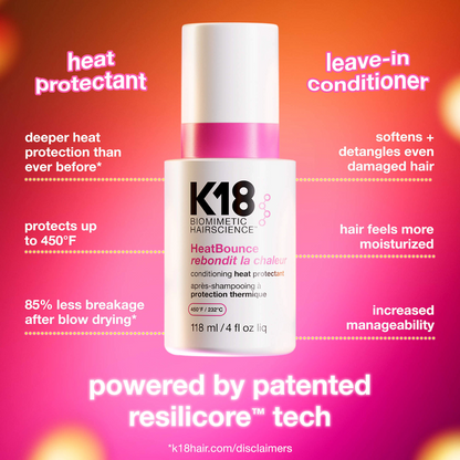 K18 HeatBounce Leave-In Conditioner & Heat Protectant