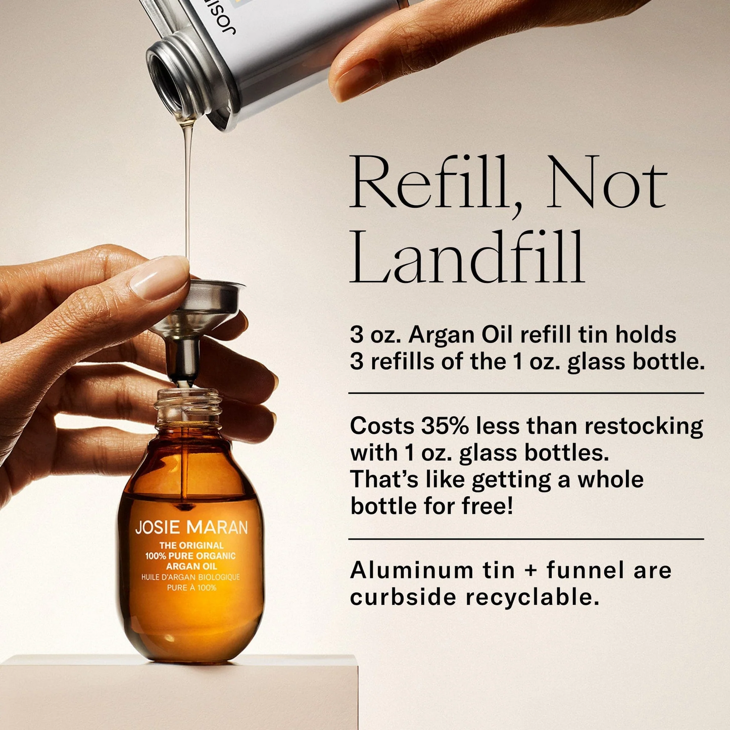 Josie Maran The Original 100% Pure Organic Argan Oil - 30ml