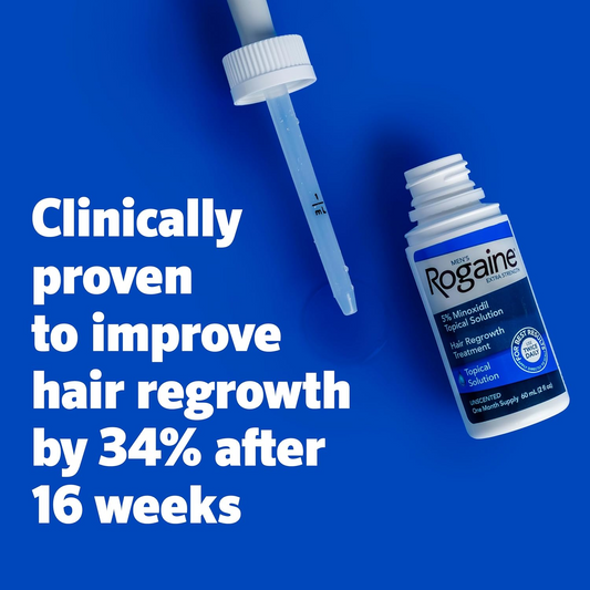 Rogaine Men's Extra Strength 5% Minoxidil Solution