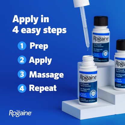 Rogaine Men's Extra Strength 5% Minoxidil Solution