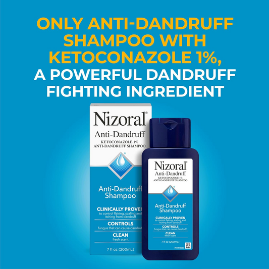 Nizoral Anti-Dandruff Shampoo with 1% Ketoconazole
