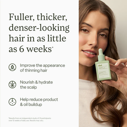 Divi Scalp Serum for Thinning Hair 30ml – 1 Month Supply