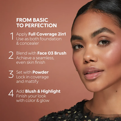 KIKO Milano Full Coverage 2-in-1 Foundation & Concealer