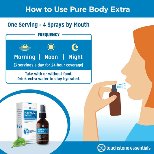 Touchstone Essentials Pure Body Extra Strength Cellular Detox Spray