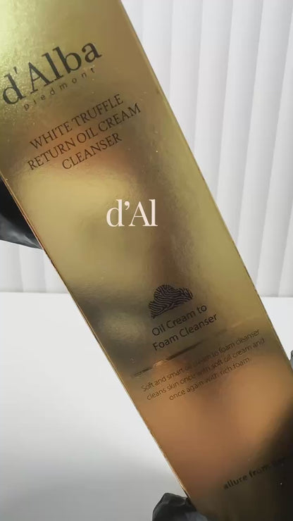 d'Alba White Truffle Return Oil Cream Cleanser Decant