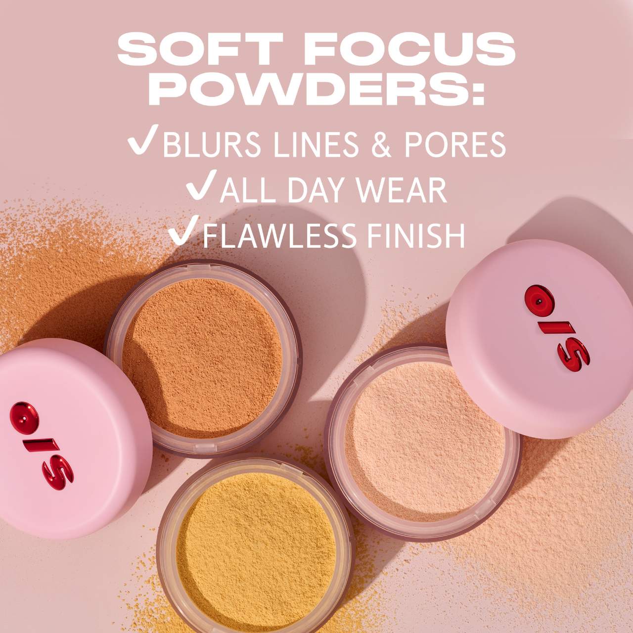 ONE/SIZE by Patrick Starrr  Mini Ultimate Blurring Setting Powder - ULTRA PINK