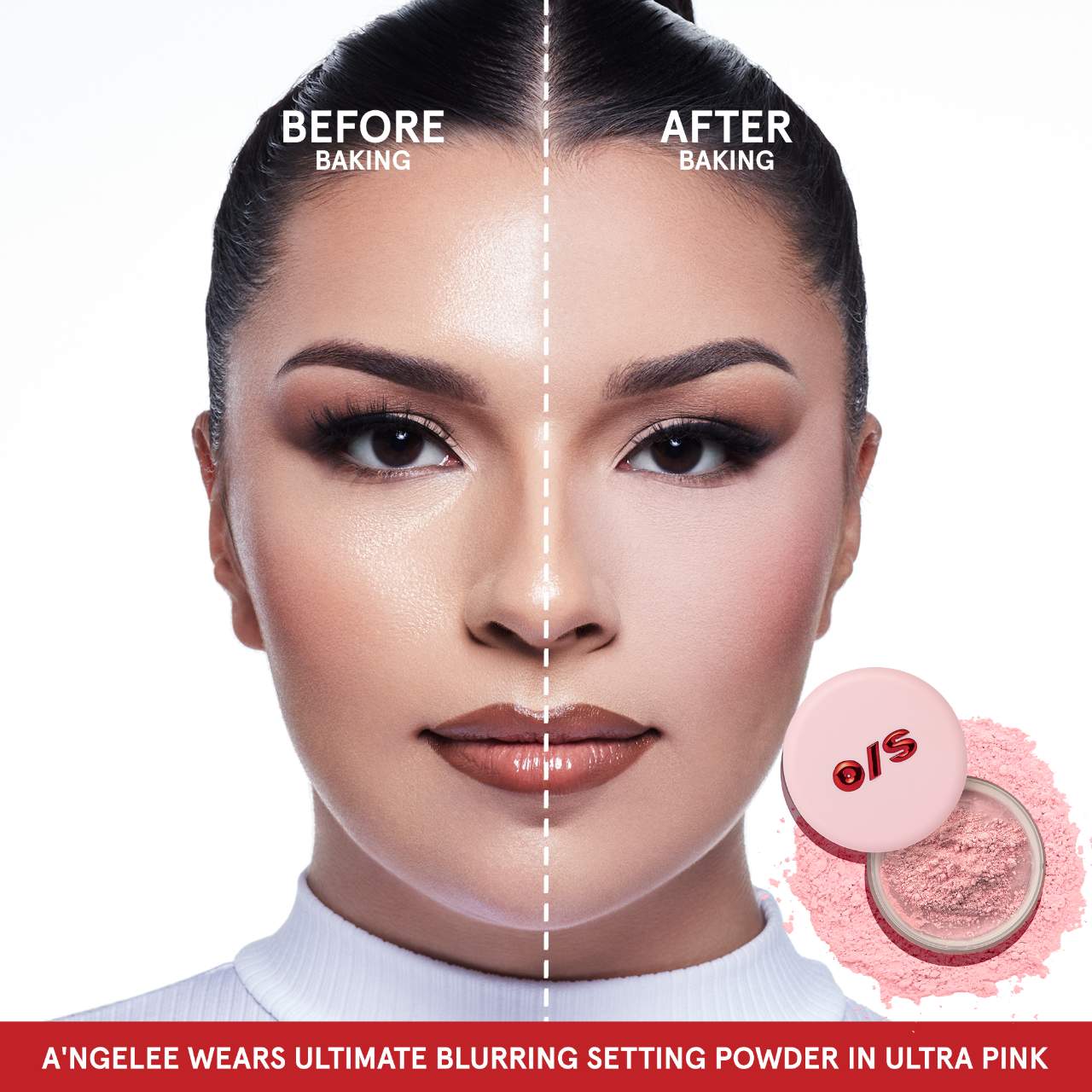 ONE/SIZE by Patrick Starrr  Mini Ultimate Blurring Setting Powder - ULTRA PINK