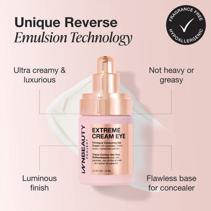 iNNBEAUTY PROJECT  Extreme Cream Eye Firming & Contouring Refillable Eye Cream 15ml